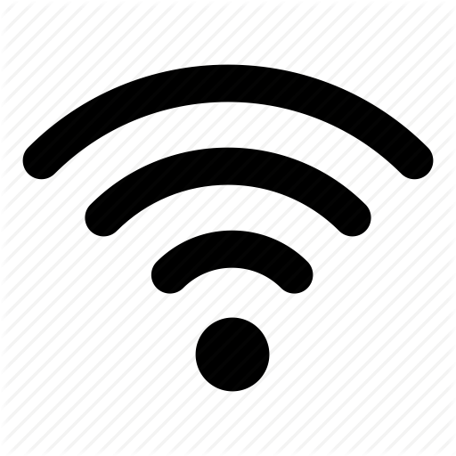 Public WiFi symbol